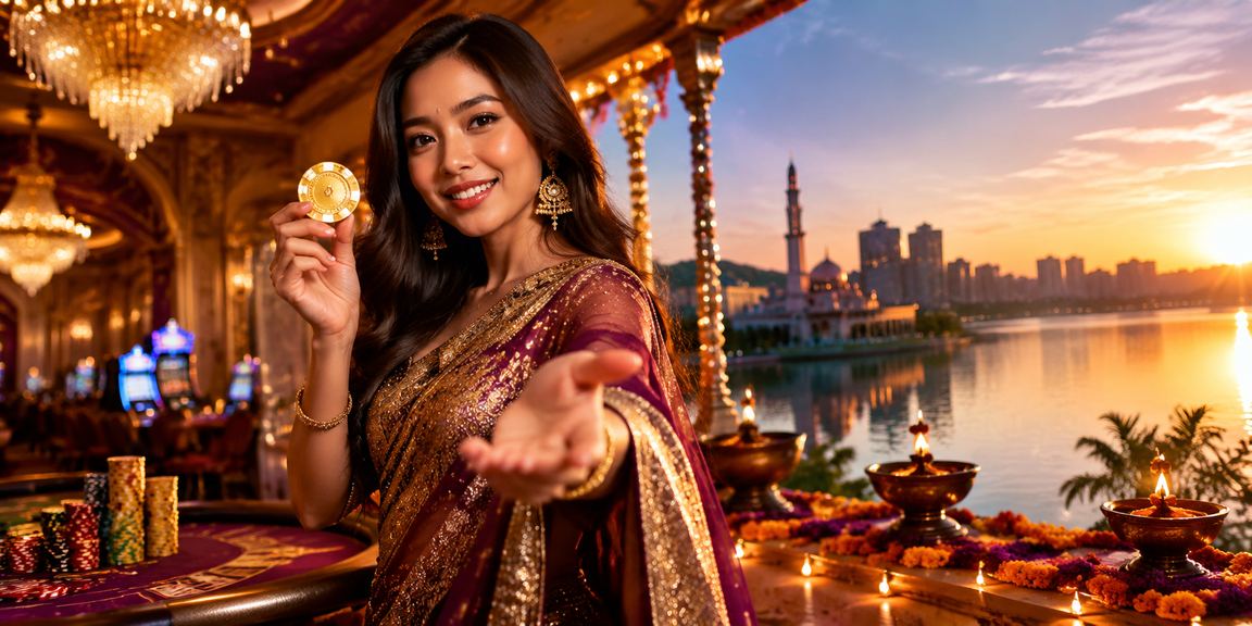 Permainan slot dan meja kasino dalam talian di Putrajaya dengan gaya tempatan